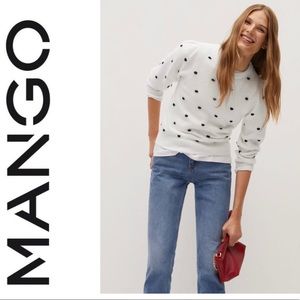 Mango Dotty Sweater